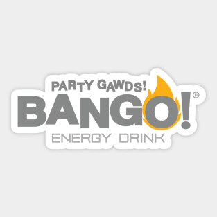 Bango - Party Gawds Energy Drink Sticker